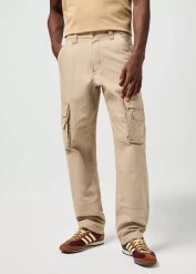 WRANGLER MĘSKIE SPODNIE BOJÓWKI WRANGLER CJ REL CARGO PANT KELP 112362823. Spodnie materiałowe męskie Wrangler, l, bez wzorów. Za 209.99 zł.
