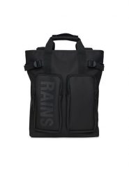 Rains Plecak Texel Tote Backpack W3 14240 Czarny. Czarne plecaki damskie Rains, bez wzorów, z materiału. Za 509.99 zł.