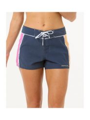 Spodenki surfingowe damskie Rip Curl Las Dalias Performance 3" Granatowy. Niebieskie szorty sportowe damskie Rip Curl, na lato, l, bez wzorów, z materiału, sportowe, z podwyższonym stanem, żeglarskie. Za 189.99 zł.