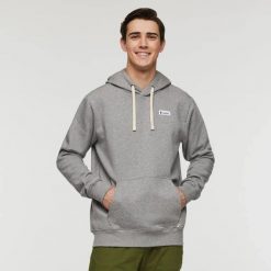 M'S Llama Patch Pullover Hoodie, Heather Grey, S. Brązowe bluzy męskie Cotopaxi, m, bez wzorów, bez kaptura. Za 337.93 zł.