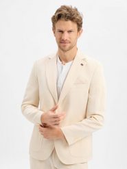 Finshley & Harding London kurtka modułowa - Brick Mężczyźni Comfort Fit beżowy, 52. Brązowe kurtki męskie Finshley & Harding London, m, bez wzorów, z lyocellu, bez kaptura. Za 379.95 zł.