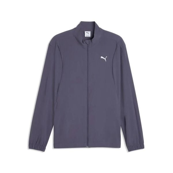 Tkaną kurtka Puma Velocity. Szare kurtki męskie Puma, s, bez wzorów, z materiału, do biegania. Za 241.50 zł.