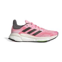 Buty adidas Solarboost 4 Shoes GX6694 różowe. Czerwone obuwie sportowe damskie bez wzorów, z materiału, do biegania. Za 558.69 zł.
