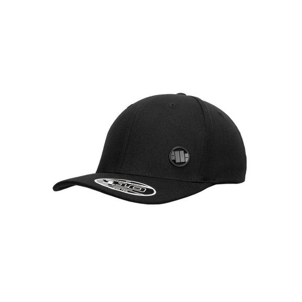 Czapka męska Pitbull Snapback Hybrid Logo. Czarne czapki i kapelusze męskie PITBULL, na wiosnę, bez wzorów. Za 129.00 zł.
