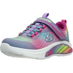 Buty SKECHERS 303722L Wielokolorowy. Obuwie sportowe damskie Skechers, bez wzorów, z syntetyku, do biegania. Za 249.99 zł.
