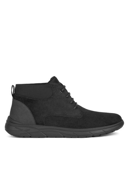 Geox Trzewiki U Portello U36E1B 022EK C6372 Khaki. Brązowe botki męskie Geox, bez wzorów, z materiału, bez zapięcia. Za 449.99 zł.