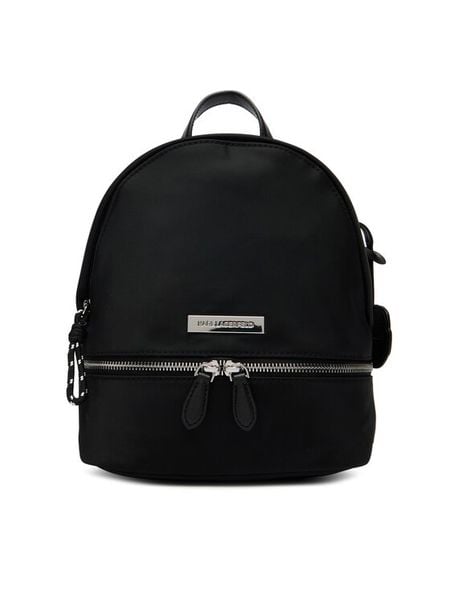 KARL LAGERFELD Plecak B2W30067 Czarny. Czarne plecaki damskie KARL LAGERFELD, bez wzorów, z materiału. Za 579.99 zł.