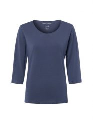 Franco Callegari Koszulka Kobiety Bawełna szary, S. Szare t-shirty damskie Franco Callegari, s, bez wzorów, z bawełny, bez kołnierzyka. Za 129.95 zł.