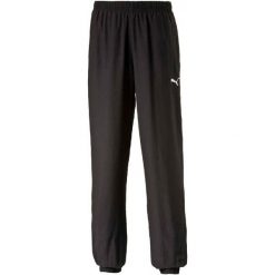 Puma Spodnie Dresowe Ess Woven Pants Cl Black M. Czarne spodnie dresowe damskie Puma, z dresówki. W wyprzedaży za 109.00 zł.