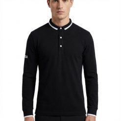 Koszulka Treningowa z Długim Rękawem Czarna-Biała. Białe koszulki sportowe damskie Legea, bez wzorów, bez kołnierzyka, bez ramiączek, do biegania. Za 92.00 zł.