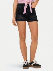 ONLY Szorty jeansowe Josephine 15321381 Czarny Regular Fit. Czarne szorty damskie Only, m, bez wzorów, z bawełny. Za 139.99 zł.