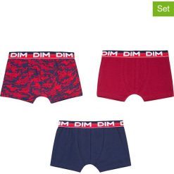 Bokserki (3 pary) "Op Trio Dim" w kolorze granatowo-czerwonym. Bielizna dla chłopców marki Absorba & DIM. W wyprzedaży za 27.95 zł.