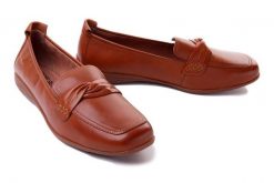 JOSEF SEIBEL 74814 133 240 Fenja 14 camel, mokasyny damskie. Brązowe baleriny damskie Josef Seibel, bez wzorów, ze skóry, bez obcasa. Za 194.95 zł.
