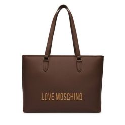 Torebka LOVE MOSCHINO. Brązowe torebki do ręki damskie Love Moschino, bez wzorów, bez dodatków. Za 1,059.00 zł.
