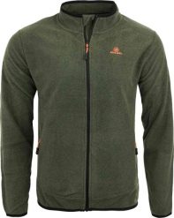 Męska bluza polarowa Athl.dpt Maximilian zielona. Zielone bluzy męskie 55PROTEC, m, bez wzorów, z materiału, bez kaptura. Za 148.99 zł.