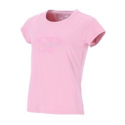 Koszulka damska Schockemöhle Sports Nele Style. Czerwone koszulki sportowe damskie SCHOCKEMÖHLE, bez wzorów, sportowe, bez kołnierzyka. Za 247.50 zł.