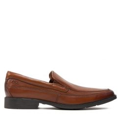 Lordsy Clarks. Brązowe mokasyny męskie Clarks. Za 279.99 zł.