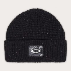 Oakley Czapka Ellipse Patch Waffle Beanie Fos901658-02E. Czarne czapki i kapelusze męskie Oakley, na zimę, bez wzorów. Za 109.99 zł.