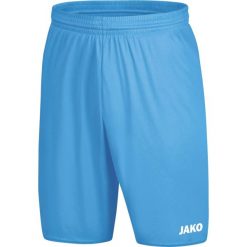 Szorty Jako Manchester 2.0. Niebieskie szorty sportowe damskie Jako, m, bez wzorów, z materiału, sportowe. Za 92.87 zł.