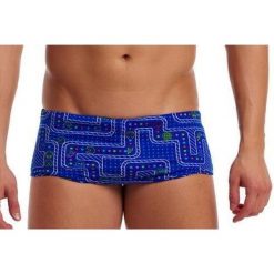 Trunki męskie Funky Trunks Much Munchies - sidewinder. Niebieskie kąpielówki męskie FUNKY TRUNKS, m, bez wzorów, do pływania. Za 159.00 zł.