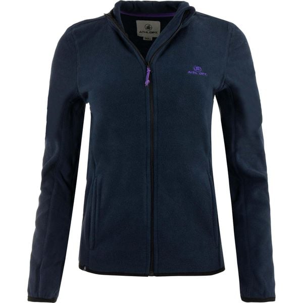 Bluza Luna dla Kobiet w Granatowym - Komfort i Styl. Niebieskie bluzy damskie GLENMUIR, bez wzorów, z polaru, bez kaptura. Za 201.99 zł.