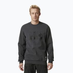 Sweter męski Helly Hansen Arctic Ocean Sweater. Szare swetry przez głowę męskie Helly Hansen, m, bez wzorów, bez kołnierzyka. Za 159.99 zł.