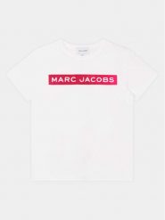 Marc Jacobs T-Shirt W15679 Biały Regular Fit. Białe t-shirty i topy dla dziewczynek Marc Jacobs, bez wzorów, z bawełny, bez ramiączek. Za 239.99 zł.