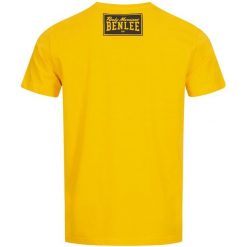 T-shirt o klasycznym kroju Benlee Logo. Żółte t-shirty męskie BENLEE, m, bez wzorów, z bawełny, klasyczne, bez kołnierzyka. Za 120.00 zł.