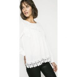 Liu Jo - Bluzka. Szare bluzki damskie Liu Jo, z poliesteru, casualowe, z okrągłym kołnierzem. W wyprzedaży za 399.90 zł.