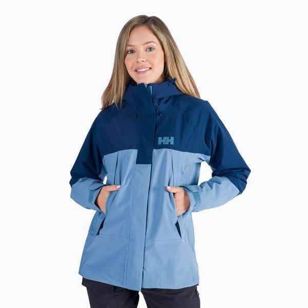 Kurtka zimowa damska Helly Hansen Banff Insulated. Niebieskie kurtki damskie Helly Hansen, na zimę, s, bez wzorów, bez kaptura, trekkingowe. Za 509.99 zł.