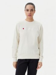 Champion Bluza 117752 Écru Regular Fit. Bluzy damskie Champion, m, bez wzorów, z bawełny, bez kaptura. Za 139.99 zł.