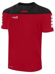 Koszulka piłkarska męska Capelli Tribeca Adult Training. Niebieskie koszulki sportowe męskie CAPELLI SPORT, m, bez wzorów, z materiału, bez kołnierzyka, bez ramiączek, do piłki nożnej. Za 62.99 zł.