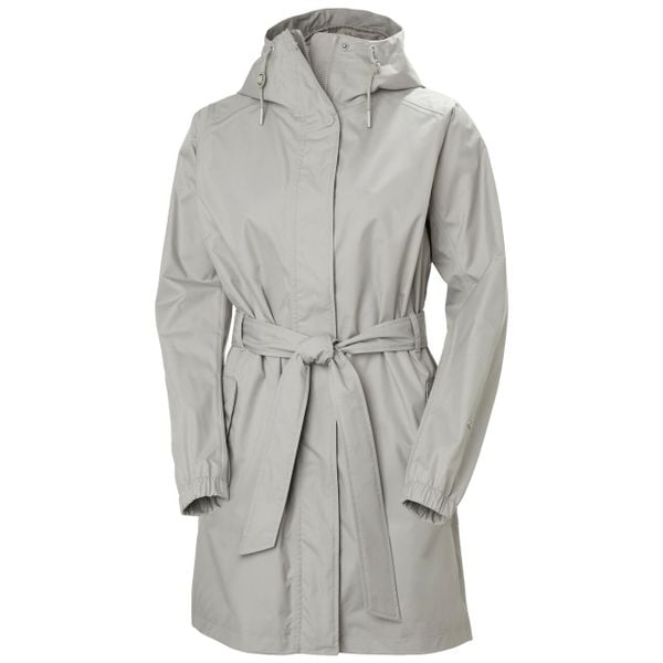 Damska kurtka wodoodporna Helly Hansen Hh Classics Trench. Szare kurtki damskie Helly Hansen, bez wzorów, bez kaptura. W wyprzedaży za 614.50 zł.