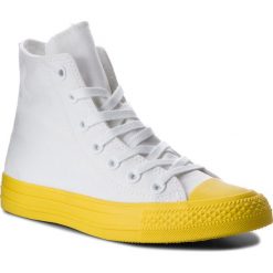 Trampki CONVERSE - Ctas Hi 156764C White/Aurora Yellow/Black. Półbuty damskie marki Converse. W wyprzedaży za 219.00 zł.