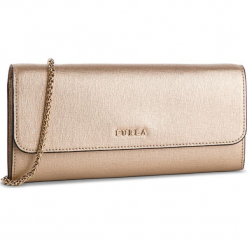 Torebka FURLA - Babylon 1000116 E EP73 SFM Color Oro. Żółte torebki do ręki damskie Furla, ze skóry. Za 945.00 zł.