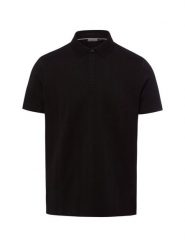 Finshley & Harding koszulka polo Mężczyźni czarny, L. Czarne koszulki polo męskie Finshley & Harding, l, bez wzorów, z bawełny, bez kołnierzyka, bez ramiączek. Za 199.95 zł.