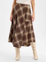 Weekend Max Mara Spódnica kopertowa Kobiety brązowy|beżowy, 42. Brązowe spódnice damskie Weekend Max Mara, uniwersalny, bez wzorów, kopertowe. Za 1,349.95 zł.