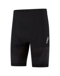 Spodenki do biegania męskie kompresyjne 3D PRO RUN CEP. Czarne krótkie spodenki sportowe męskie CEP, l, bez wzorów, z elastanu, do biegania. Za 569.00 zł.