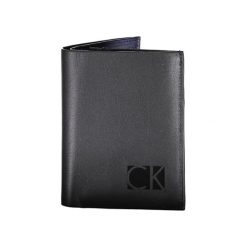 Skórzany portfel w kolorze czarnym - (S)9 x (W)13 x (G)2 cm. Czarne portfele męskie Calvin Klein, bez wzorów, ze skóry. W wyprzedaży za 269.95 zł.
