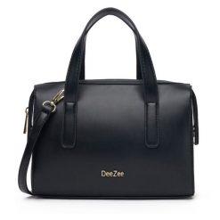 Torebka DeeZee. Czarne torebki do ręki damskie DeeZee, bez wzorów, bez dodatków. Za 129.99 zł.