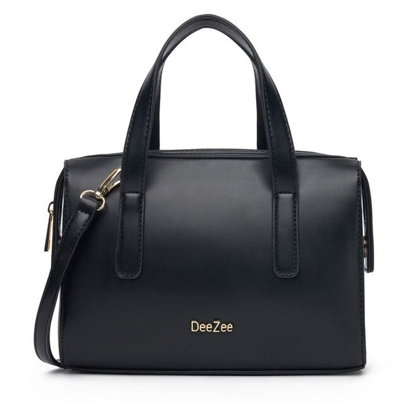 Torebka DeeZee. Czarne torebki do ręki damskie DeeZee, bez wzorów, bez dodatków. Za 129.99 zł.