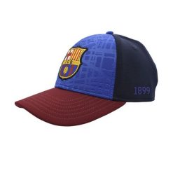 Czapka z daszkiem FC Barcelona - oficjalna licencjonowana. Czarne czapki i kapelusze damskie FC Barcelona, bez wzorów. Za 99.00 zł.