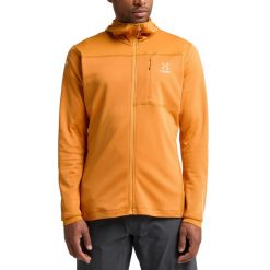 Bluza turystyczna polarowa męska Haglöfs L.I.M Mid Multi Hood. Niebieskie bluzy męskie Haglöfs, l, bez wzorów, z polaru, bez kaptura, trekkingowe. Za 279.99 zł.