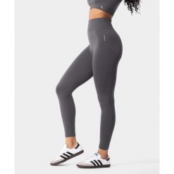 Legginsy bezszwowe damskie Simply Seamless Carpatree. Szare legginsy damskie Carpatree, xs, bez wzorów, na fitness i siłownię. Za 110.99 zł.