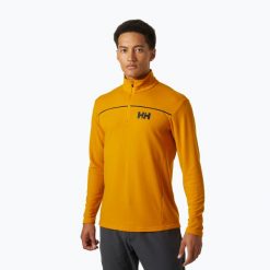 Bluza żeglarska męska Helly Hansen Hp 1/2 Zip Pullover. Brązowe bluzy męskie Helly Hansen, m, bez wzorów, bez kaptura. Za 159.99 zł.