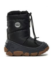 Olang Śniegowce Eolo 81 Czarny. Czarne buty zimowe chłopięce Olang, bez wzorów, z materiału, bez zapięcia. Za 189.99 zł.