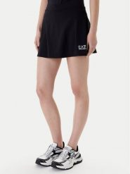 EA7 Emporio Armani Spódnica tenisowa 7W000507 AF14524 UC001 Czarny Regular Fit. Czarne spódnice damskie EA7 Emporio Armani, xxl, bez wzorów, z syntetyku, tenisowe. Za 379.99 zł.