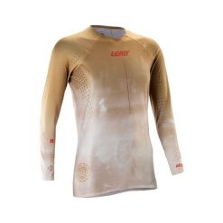 Bluza rowerowa damska Leatt MTB 5.0 Gravity Jersey. Brązowe bluzy damskie LEATT, l, bez wzorów, z dzianiny, bez kaptura. Za 384.30 zł.