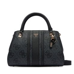 Torebka Guess. Szare torebki do ręki damskie Guess, z aplikacjami, bez dodatków. Za 649.99 zł.