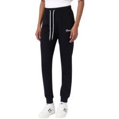 Spodnie damskie Champion Rib Cuff Pants czarne 118256 KK001 ROZMIAR L. Czarne spodnie sportowe damskie Champion, l, bez wzorów, z bawełny, do piłki nożnej. Za 175.13 zł.